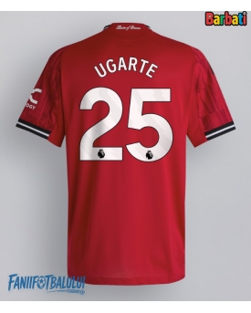 Manchester United Manuel Ugarte #25 Tricou Fotbal Replică 2025-26 Barbati Acasa